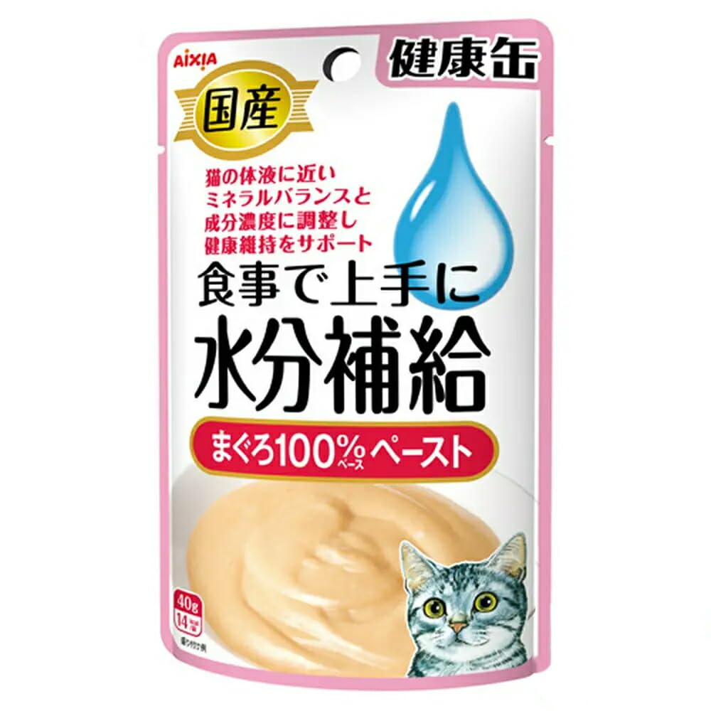 【まとめ買いお得】健康缶パウチ　食事で上手に水分補給まぐろペースト　合計192袋 Amazon.co.jp: 国産 健康缶パウチ 食事で上手に水分補給 まぐろ100